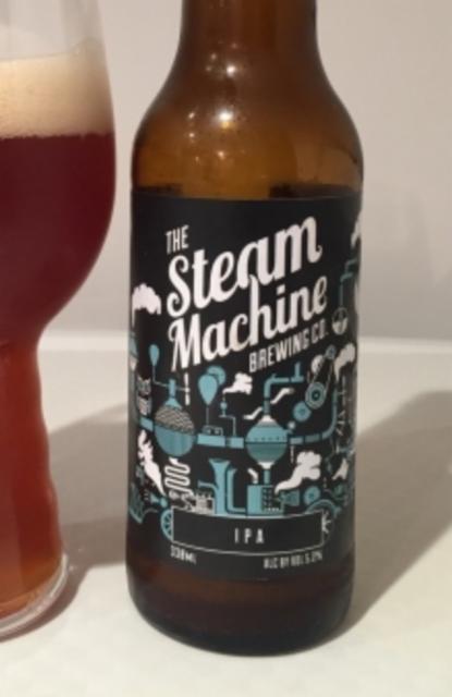 The Steam Machine IPA 5.2%, The Steam Machine Brewing Co., England