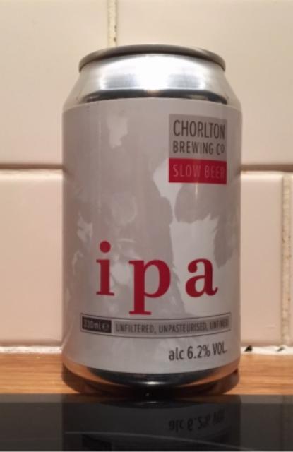Chorlton IPA 6.2%, Chorlton Brewing Company, England