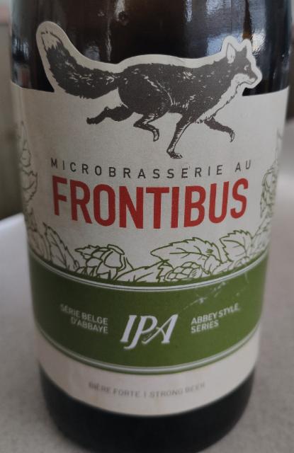 Frontibus IPA 7.5%, Microbasserie au Frontibus, Canada