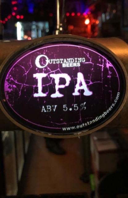 The Outstanding IPA 5.5%, The Outstanding Brewing Co., England