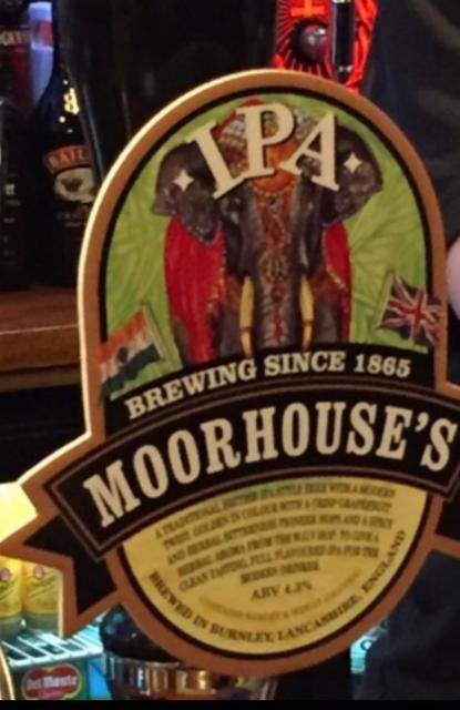 Moorhouse IPA 4.2%, Moorhouse's Brewery, England