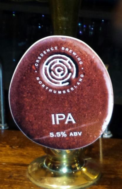 Credence IPA 5.5%, Credence Brewing, England