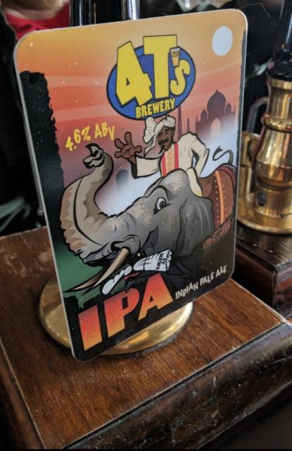 4T IPA 4.6%, 4T's Brewery, England
