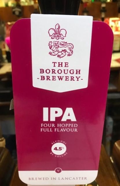 The Borough IPA 4.5%, The Borough Brewery, England