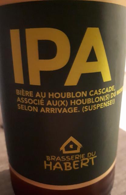 Habert IPA 6.0%, Brasserie Du Habert, France