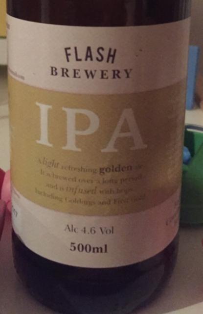 Flash IPA 4.6%, Flash Brewery, England