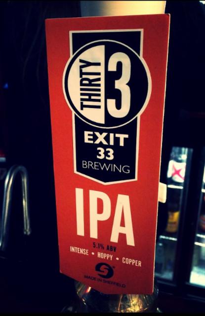 Exit 33 IPA 5.1%, Exit 33 Brewing, England