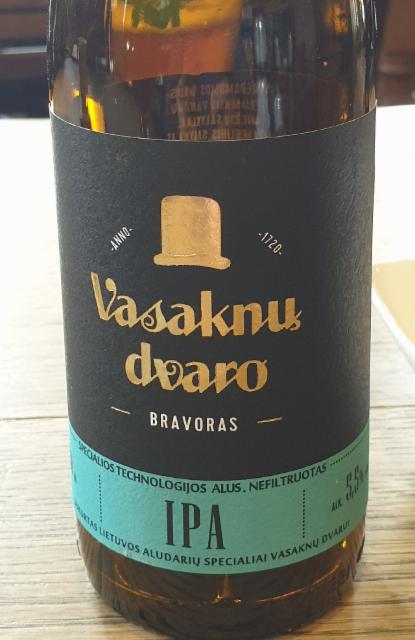 Vasakny Dvaro IPA 5.5%, Vasakny Dvaro Alus, Lithuania