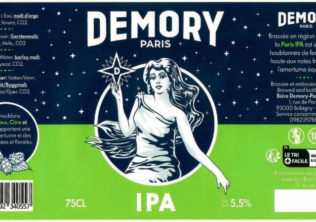 IPA, Demory Paris