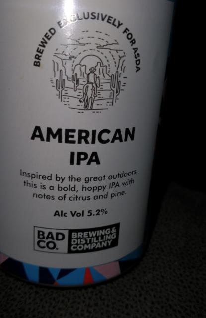 Bad Co. IPA 5.2%, Bad Co., England