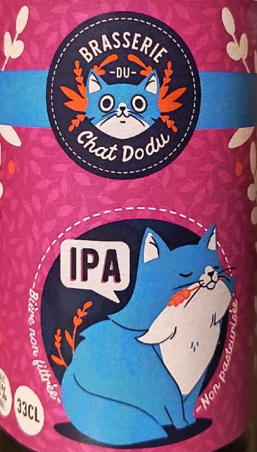 Chat Dodu IPA 6.0%, Brasserie Du Chat Dodu, France