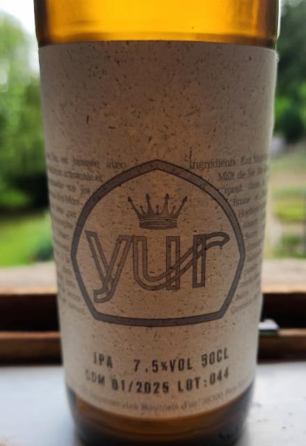 Yur IPA 7.5%, Brasserie Yur, France