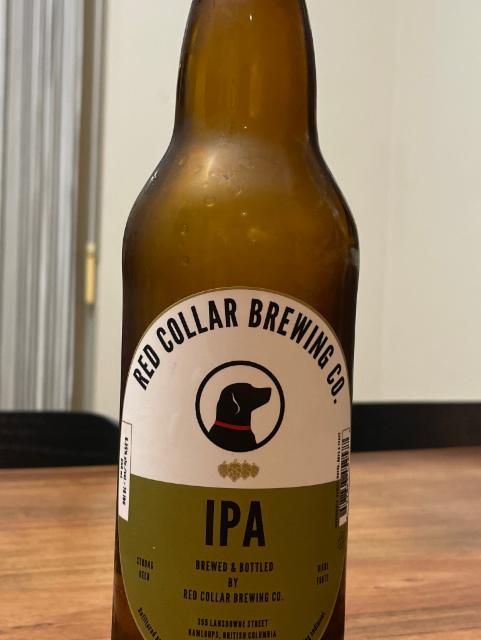 Red Collar IPA 6.2%, Red Collar Brewing Company, Canada