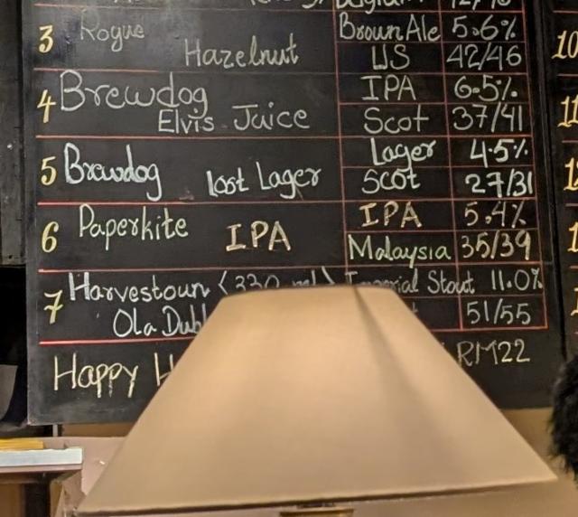 Paperkite IPA 5.4%, Paperkite Brewing Co, Malaysia