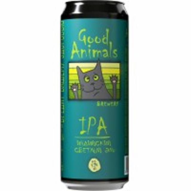 IPA 5.9%, Good Animals Brewery, Russia