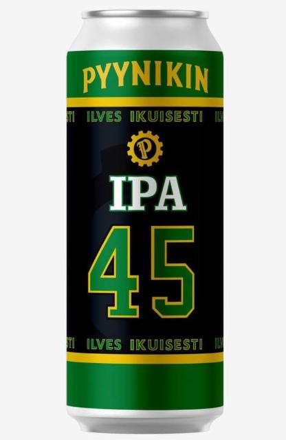 IPA 45 4.5%, Pyynikin Brewing Company, Finland