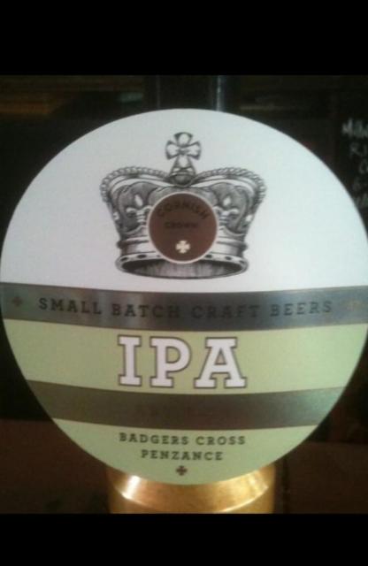 Cornish Crown IPA 5.6%, Cornish Crown Brewery, England