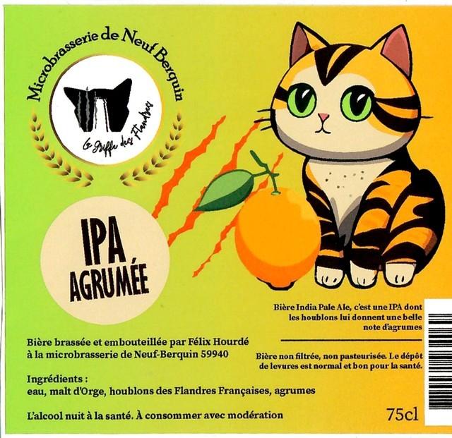 IPA Agrumée, Microbrasserie De Neuf Berquin