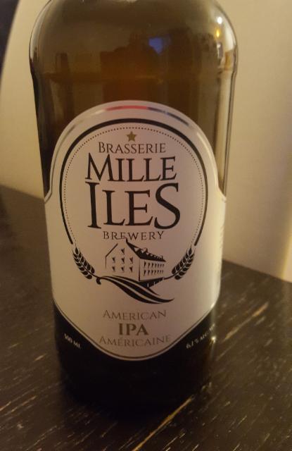 IPA Americaine 6.1%, Brasserie Mille Iles, Canada