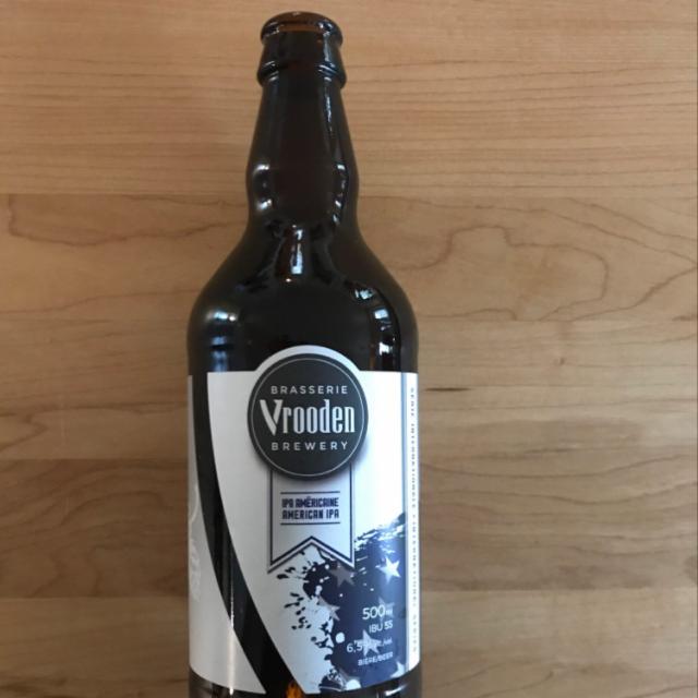 Vrooden IPA Americaine 6.5%, Brasserie Vrooden, Canada