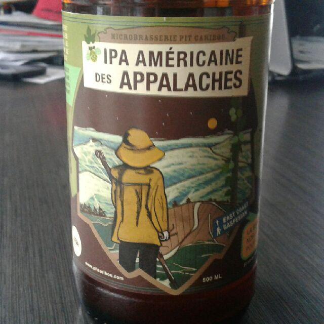 L'IPA Américaine des Appalaches 7.0%, Microbrasserie Pit Caribou, Canada