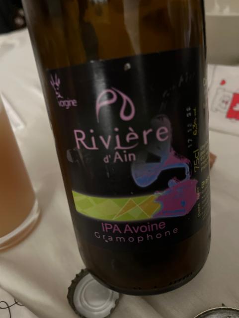 Ipa avoine 6.3%, Rivière D'Ain (Vorgine), France