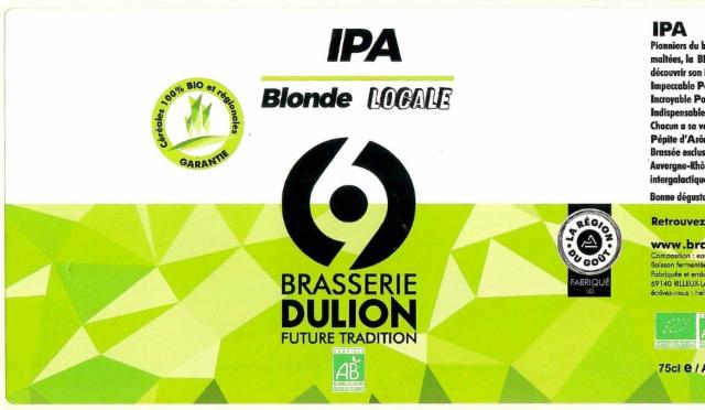 IPA Blonde, Brasserie Dulion