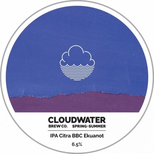 Spring•Summer IPA Citra BBC Ekuanot 6.5%, Cloudwater Brew Co., England
