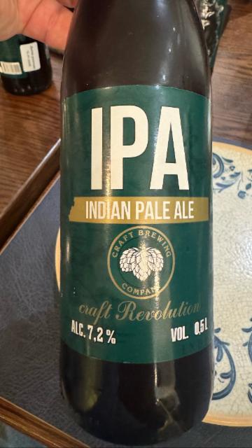 IPA Craft Revolution 7.2%, Craft Brewing Company, Uzbekistan