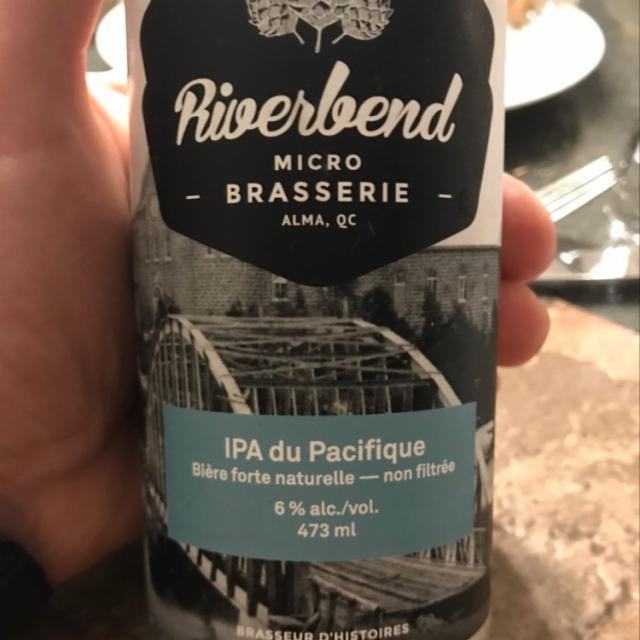 IPA du Pacifique 6.0%, Microbrasserie Riverbend, Canada