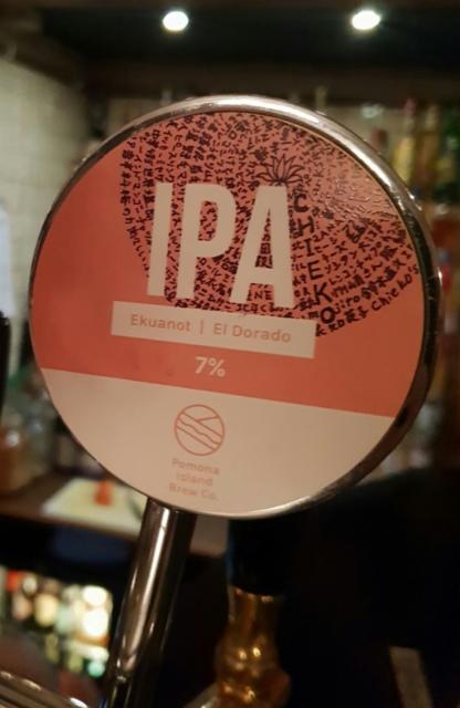 IPA: Ekuanot/El Dorado 7.0%, Pomona Island Brew Co, England