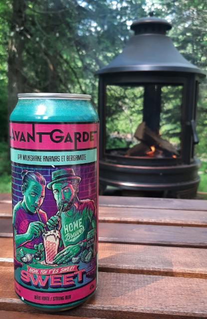 IPA Milkshake ananas et bergamote 6.0%, Avant-Garde Artisans Brasseur, Canada