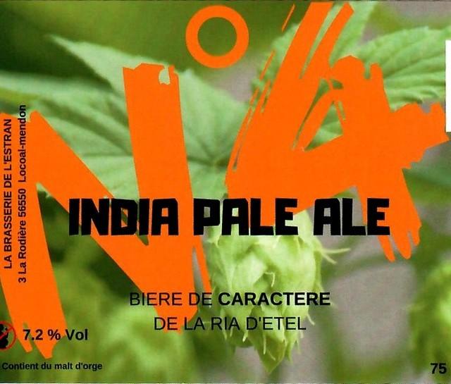 IPA N°4 7.2%, Brasserie De L'Estran, France
