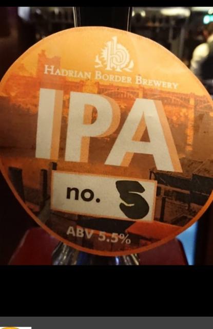IPA No.5 5.5%, The Hadrian Border Brewing Co, England