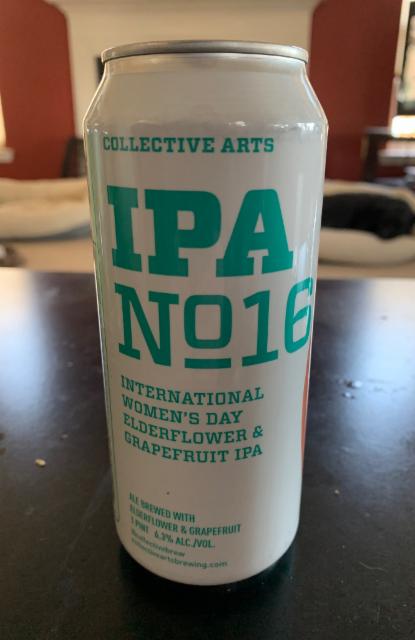IPA №16 6.3%, Collective Arts Brewing, Canada