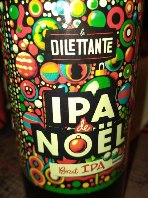 IPA De Noël 7.0%, Brasserie La Dilettante, France