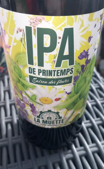 IPA printemps saison des fleurs 5.5%, Ferme-Brasserie La Muette, France