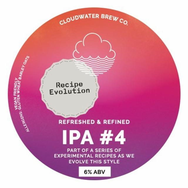 IPA Recipe Evolution #4 6.0%, Cloudwater Brew Co., England
