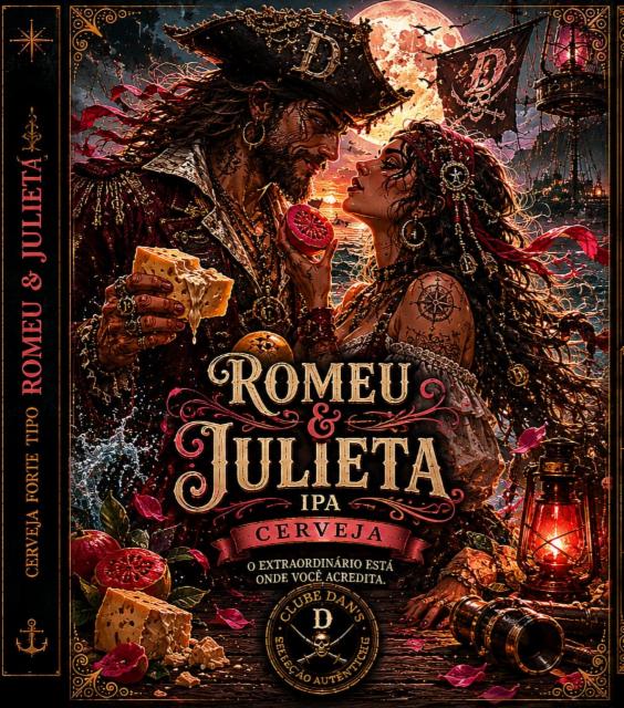 IPA Romeu & Julieta 6.5%, Dan's Brewing Co, Brazil