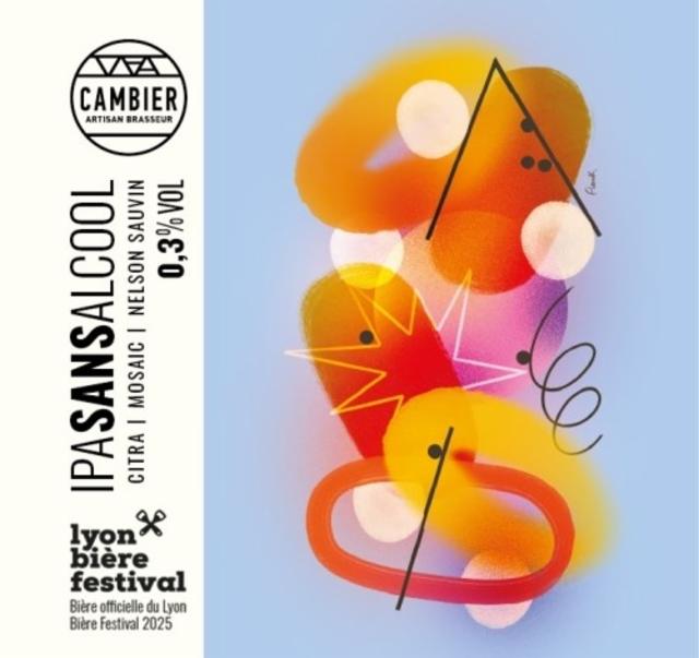 IPA Sans Alcool 0.3%, Brasserie Cambier, France