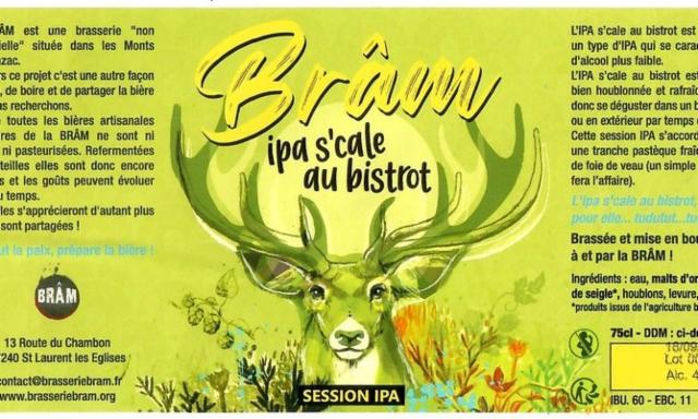 IPA S'Cale Au Bistrot, Brasserie Brâm