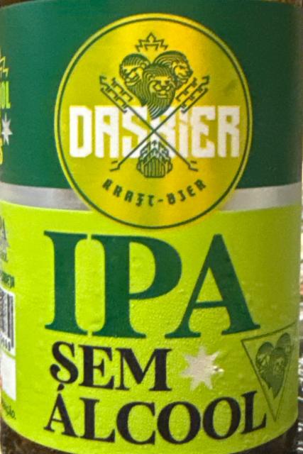 IPA Sem Álcool 0.0%, Das Bier Cervejaria, Brazil
