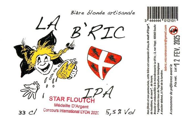 IPA Star Floutch 5.5%, La B'ric, France