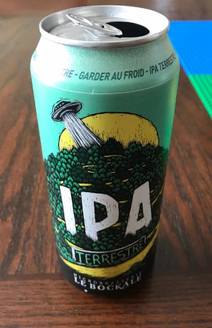 IPA Terrestre 5.5%, Microbrasserie Le BockAle, Canada