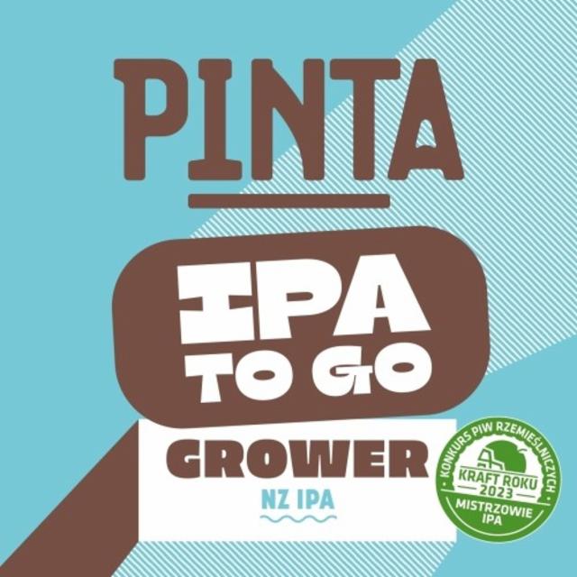 IPA To Go: Grower 6.0%, Browar PINTA, Poland