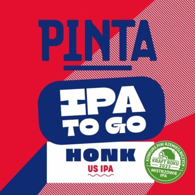 IPA To Go: Honk 6.0%, Browar PINTA, Poland
