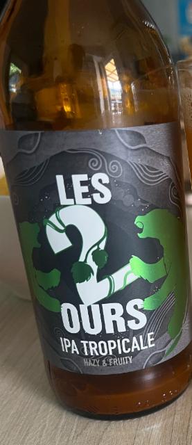 Ipa tropical 6.0%, Brasserie Les 2 Ours, France