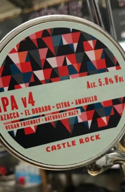 IPA V4 5.8%, Castle Rock Brewery, England