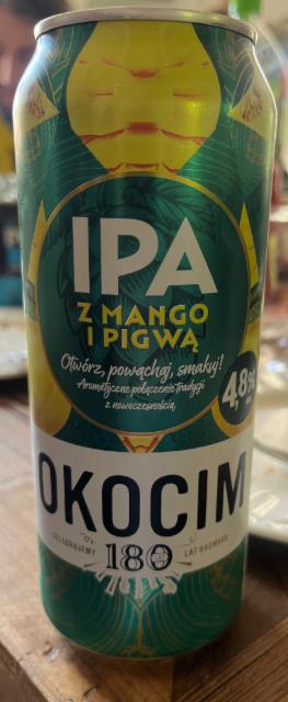 IPA Z Mango I Pigwa 4.8%, Browar Okocim (Carlsberg Polska), Poland