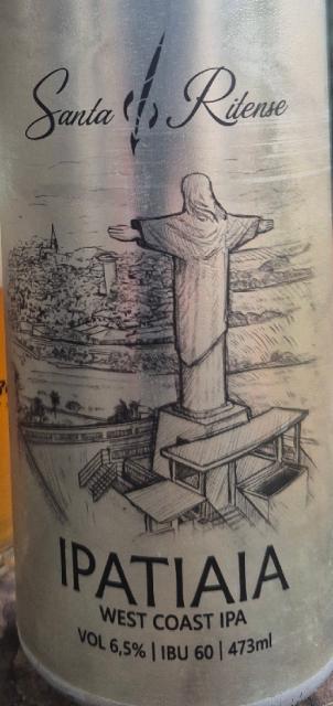 Ipatiaia 6.5%, Cervejaria Santa Ritense, Brazil